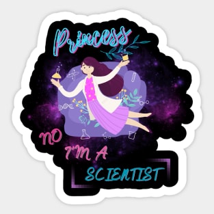 I am a scientist Sticker